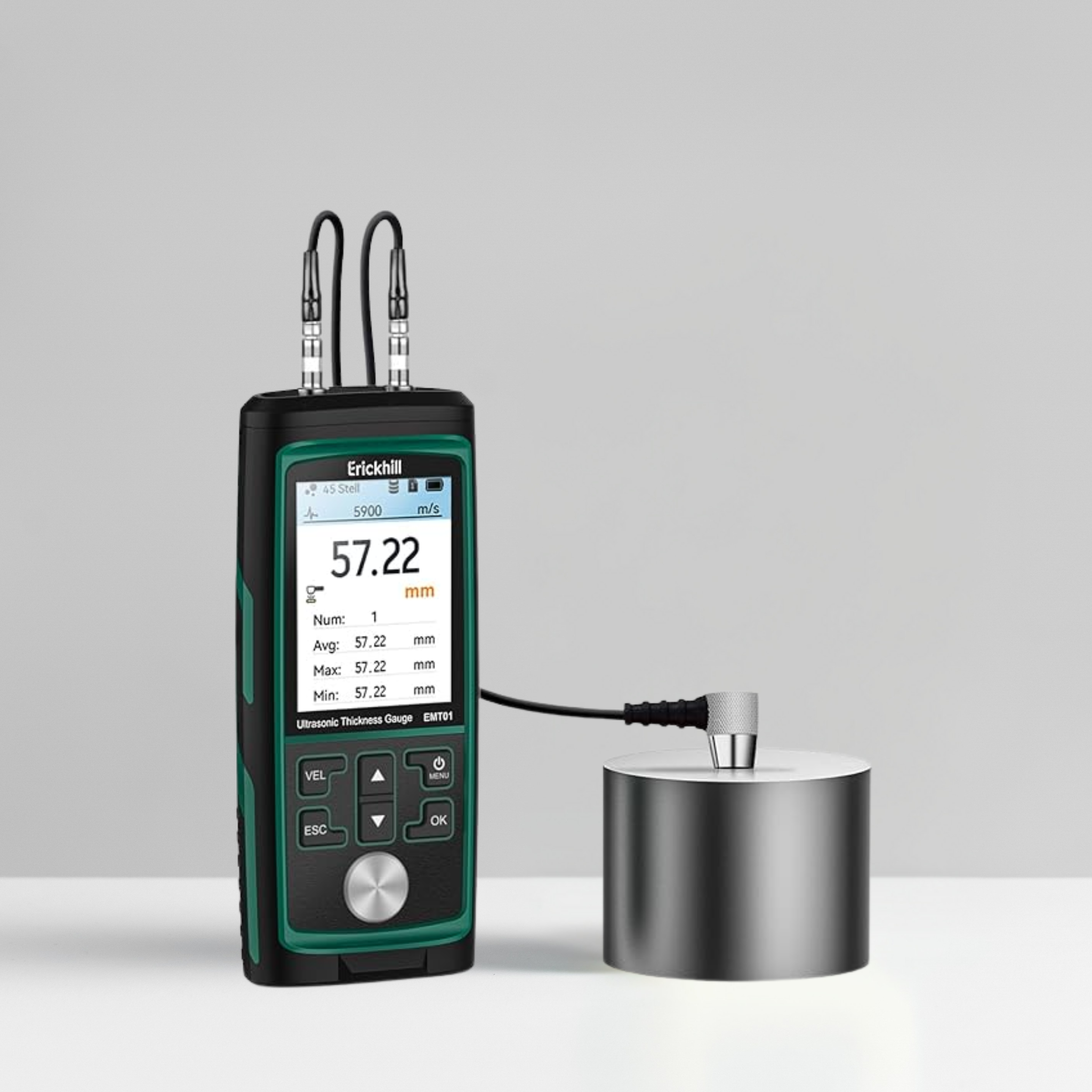 Medidor de Espesores Ultrasónico - ERICKHILL