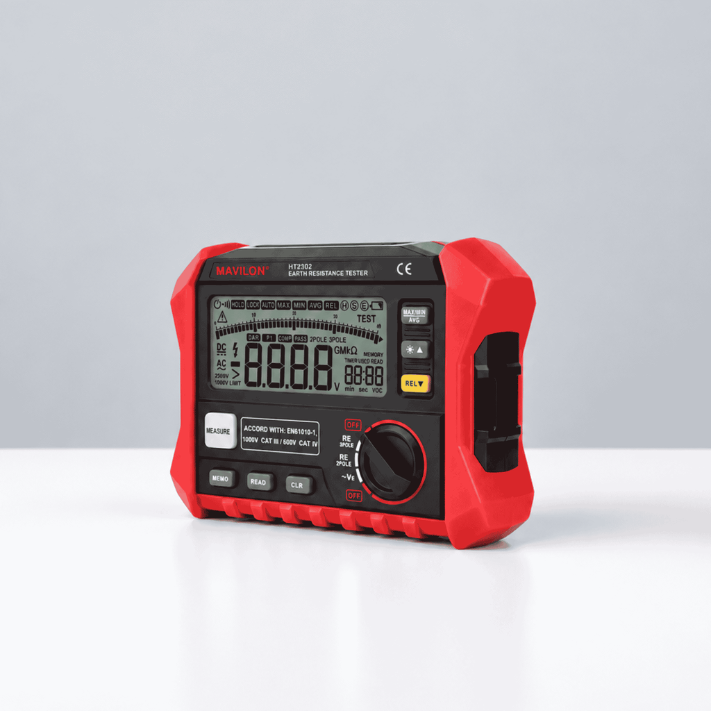 Habotest HT2302 - Telurimetro Medidor de Resistencia de Tierra