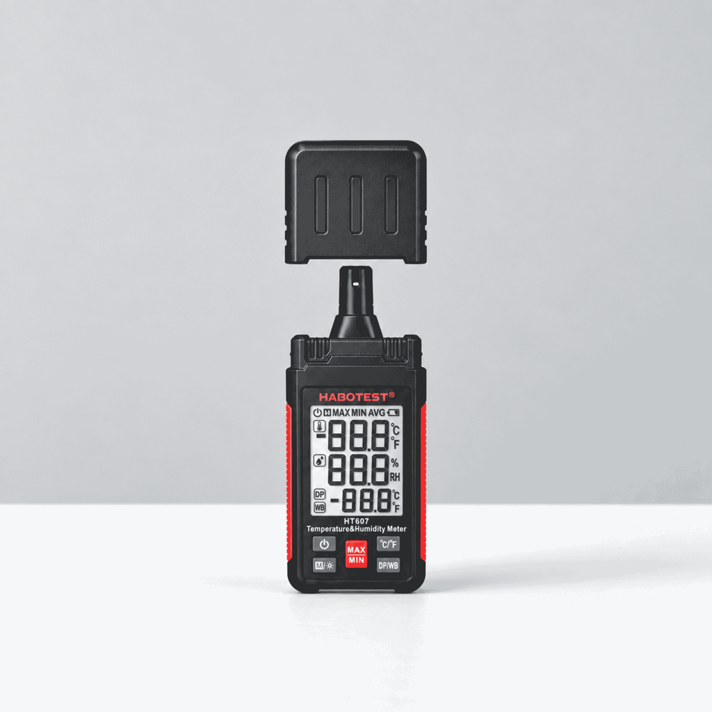 Habotest HT607 - Medidor de Temperatura y Humedad