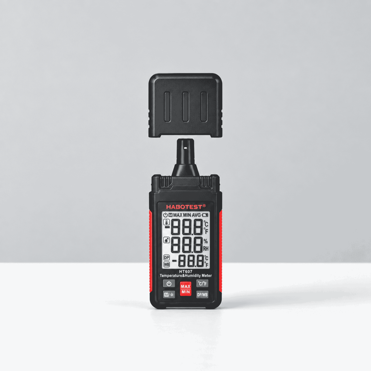 Habotest HT607 - Medidor de Temperatura y Humedad