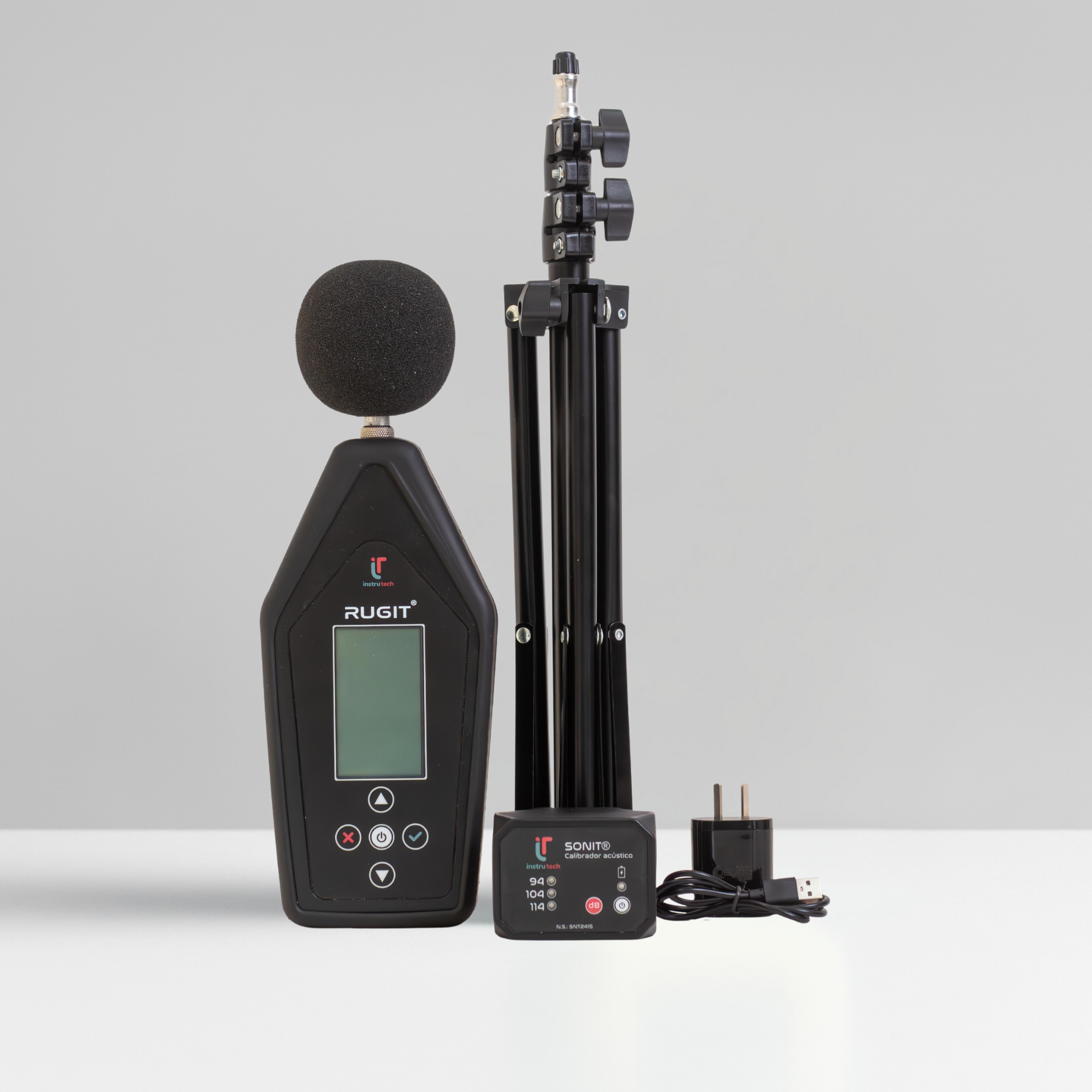 Combo RUIDOS PRO - Analizador de Bandas de Octavas RUGIT PRO + Dosímetro FREQ