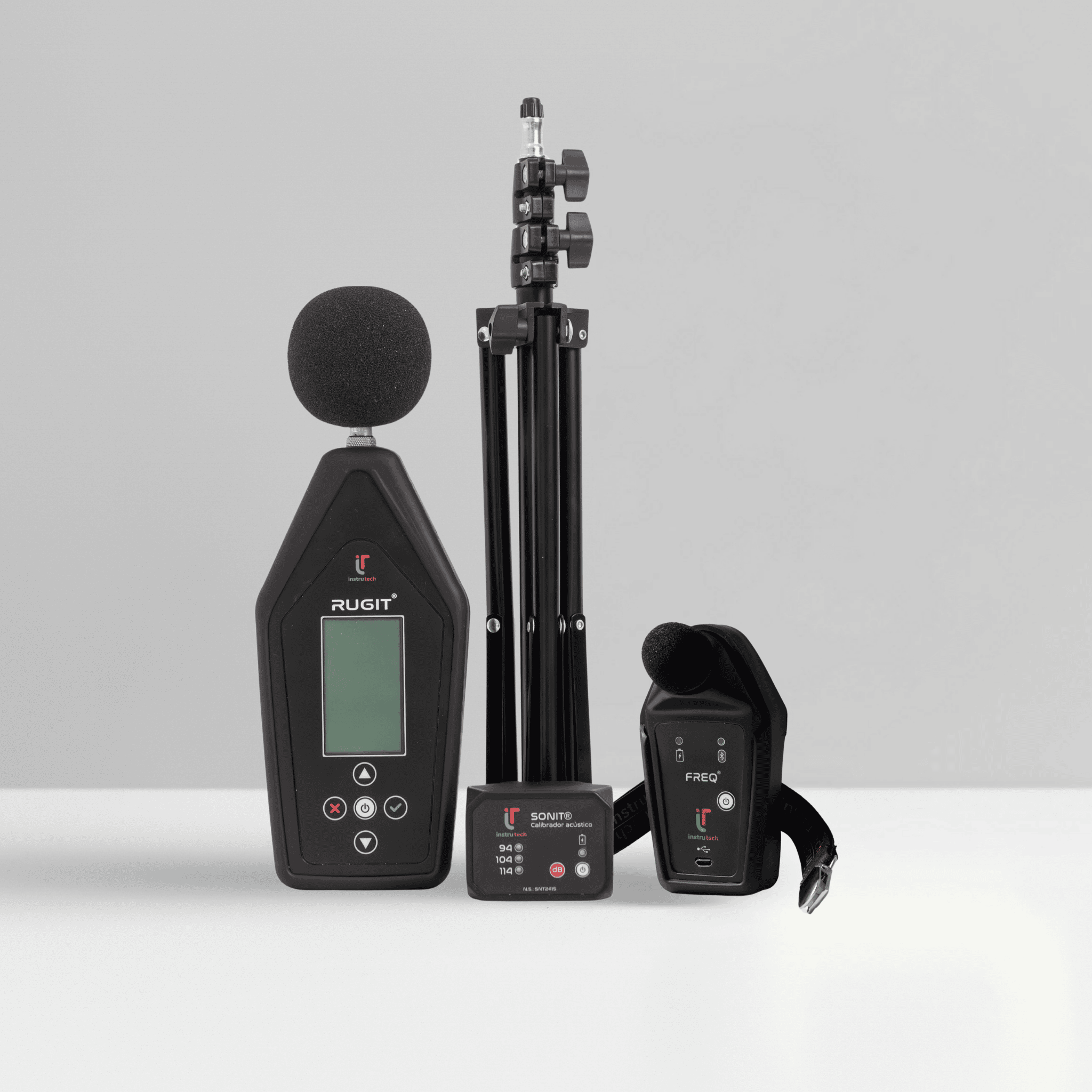 Combo RUIDOS PRO - Analizador de Bandas de Octavas RUGIT PRO + Dosímetro FREQ