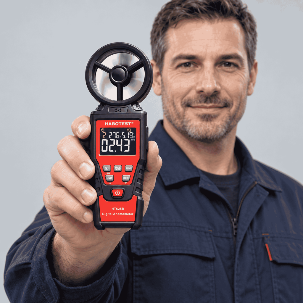 Habotest HT625B - Anemometro de Paleta