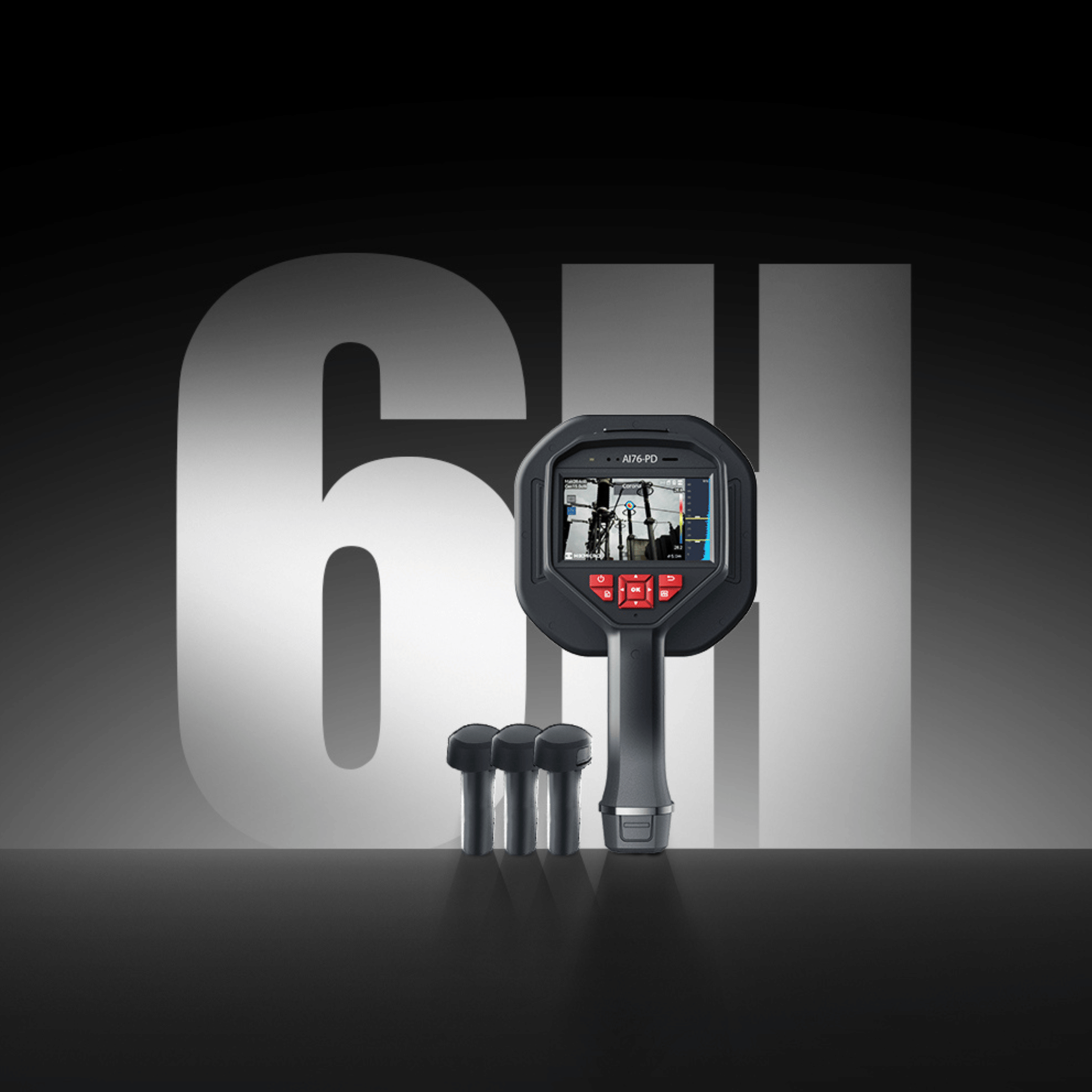 Cámara Termográfica Acústica AI56