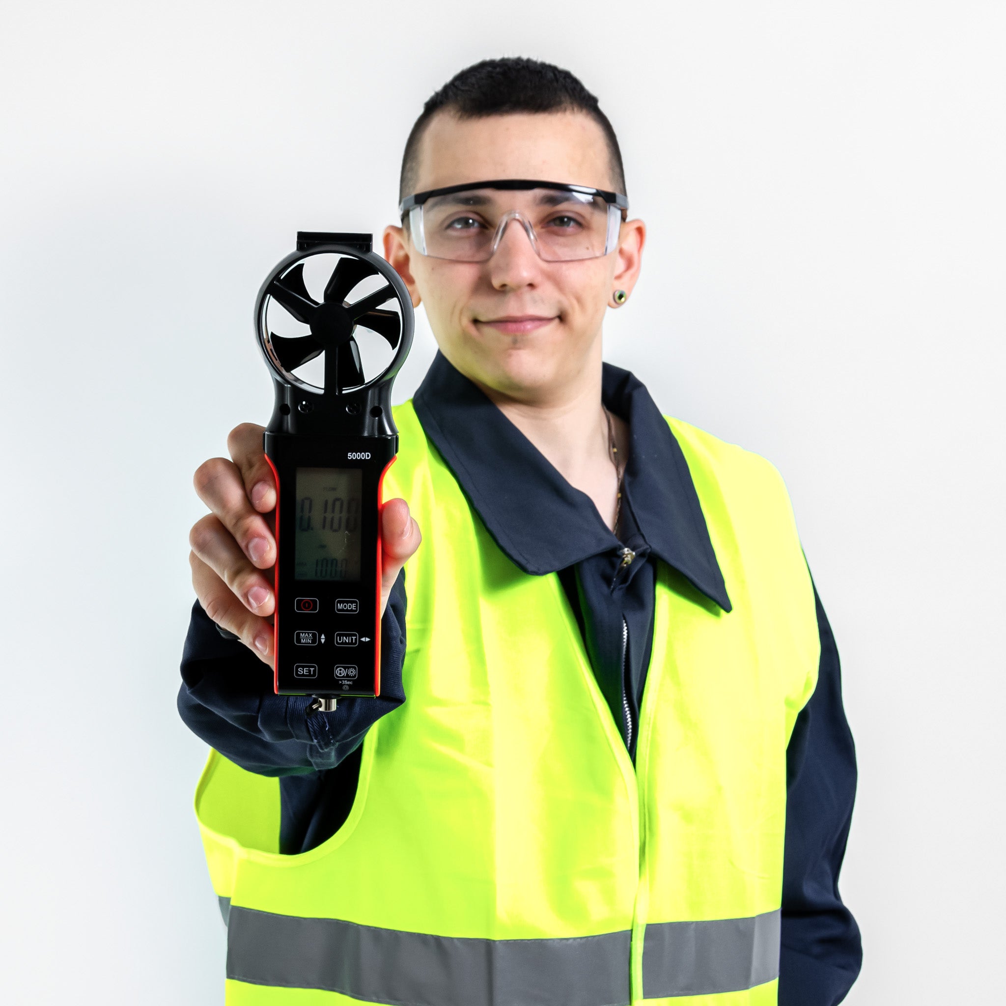 Anemómetro BT Meter BT-5000D