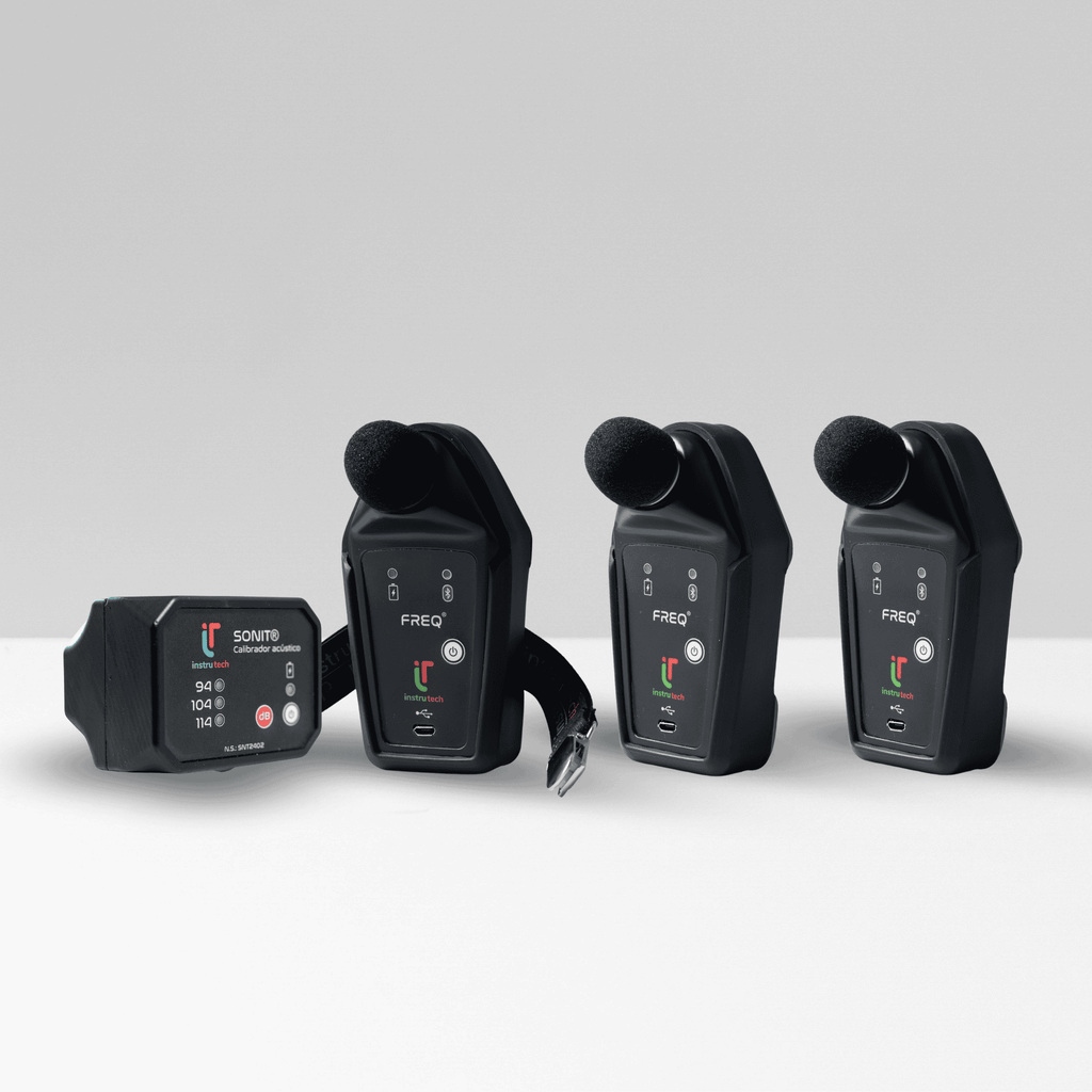 Combo de 3 Dosímetros FREQ - Instrutech
