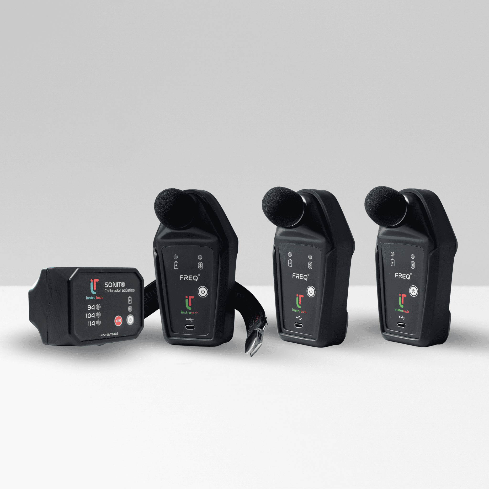 Combo de 3 Dosímetros FREQ - Instrutech