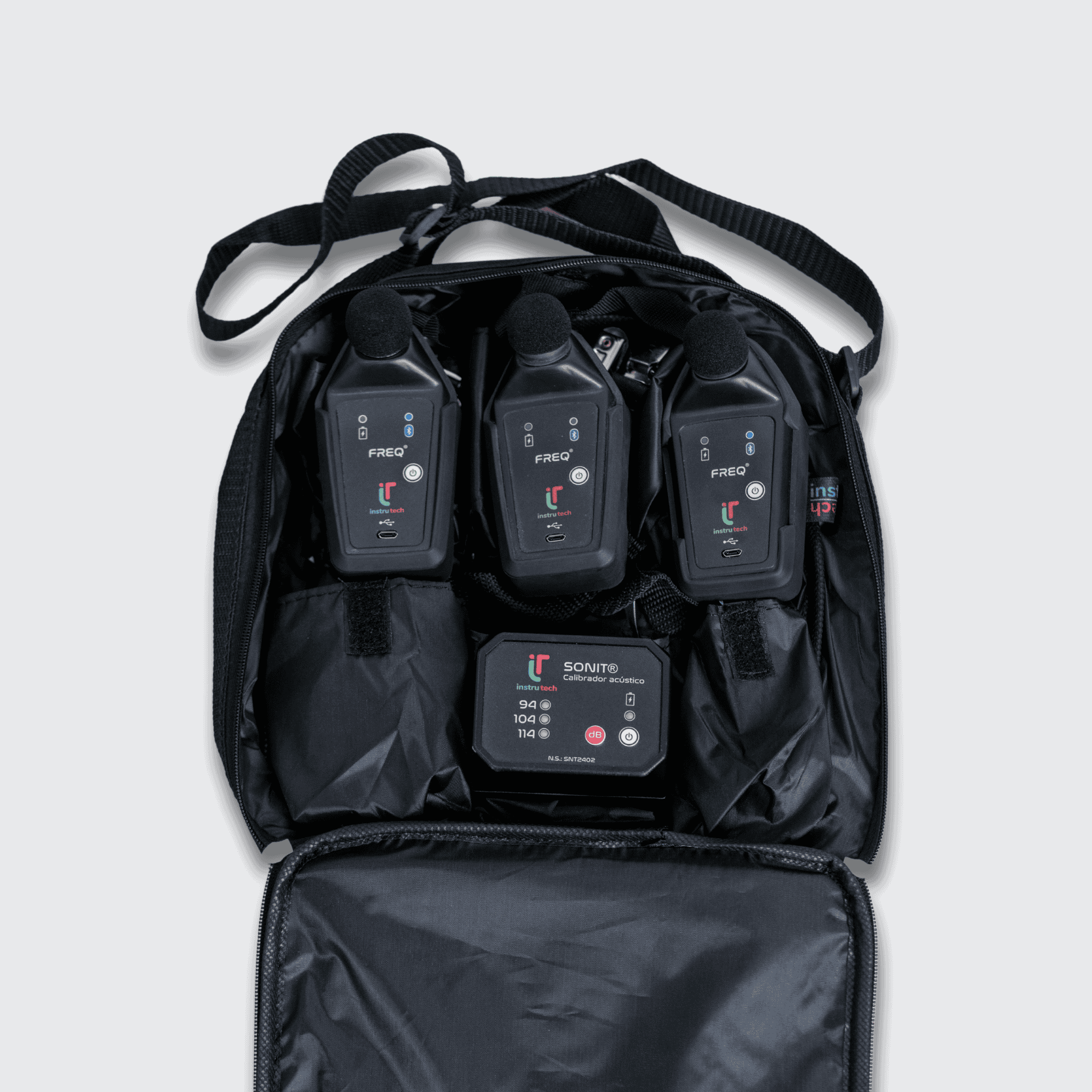 Combo de 3 Dosímetros FREQ - Instrutech