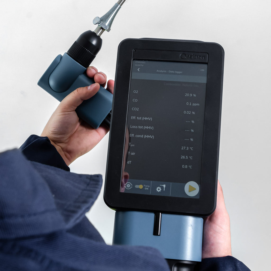 Analizador de Gases de Combustion Seitron NOVO 1