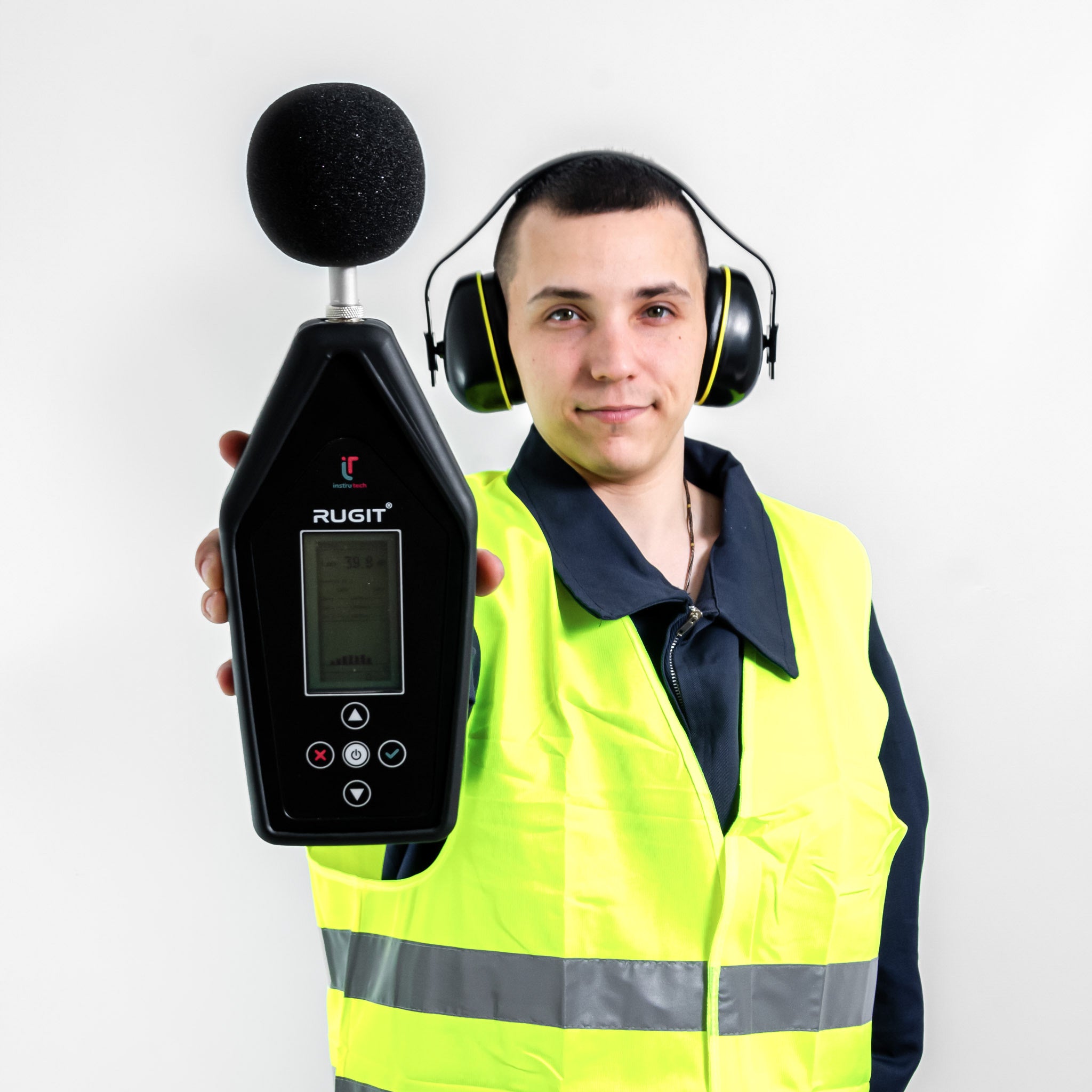 Combo RUIDO - Analizador de Bandas de Octavas RUGIT + Dosímetro FREQ