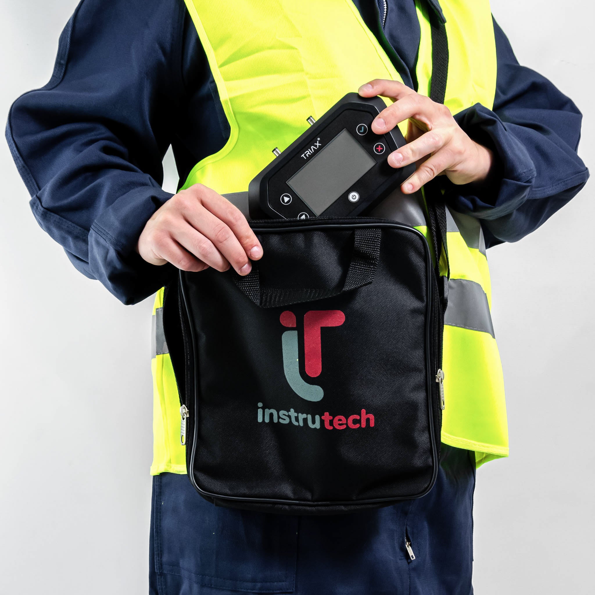 COMBO Monitor de Carga Termica Kumelen II + Analizador de vibraciones Instrutech TRIAX