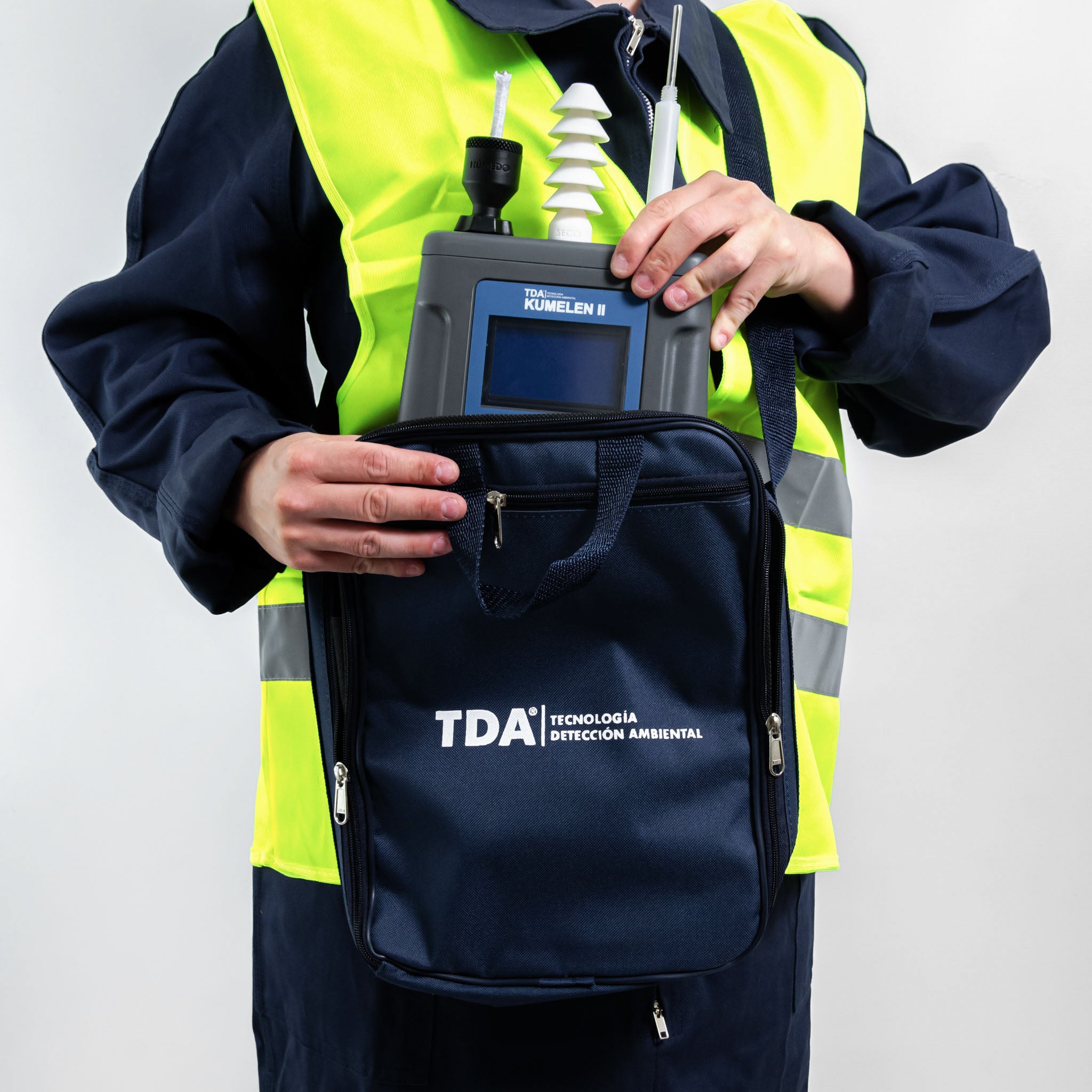 COMBO Monitor de Carga Termica Kumelen II + Analizador de vibraciones Instrutech TRIAX