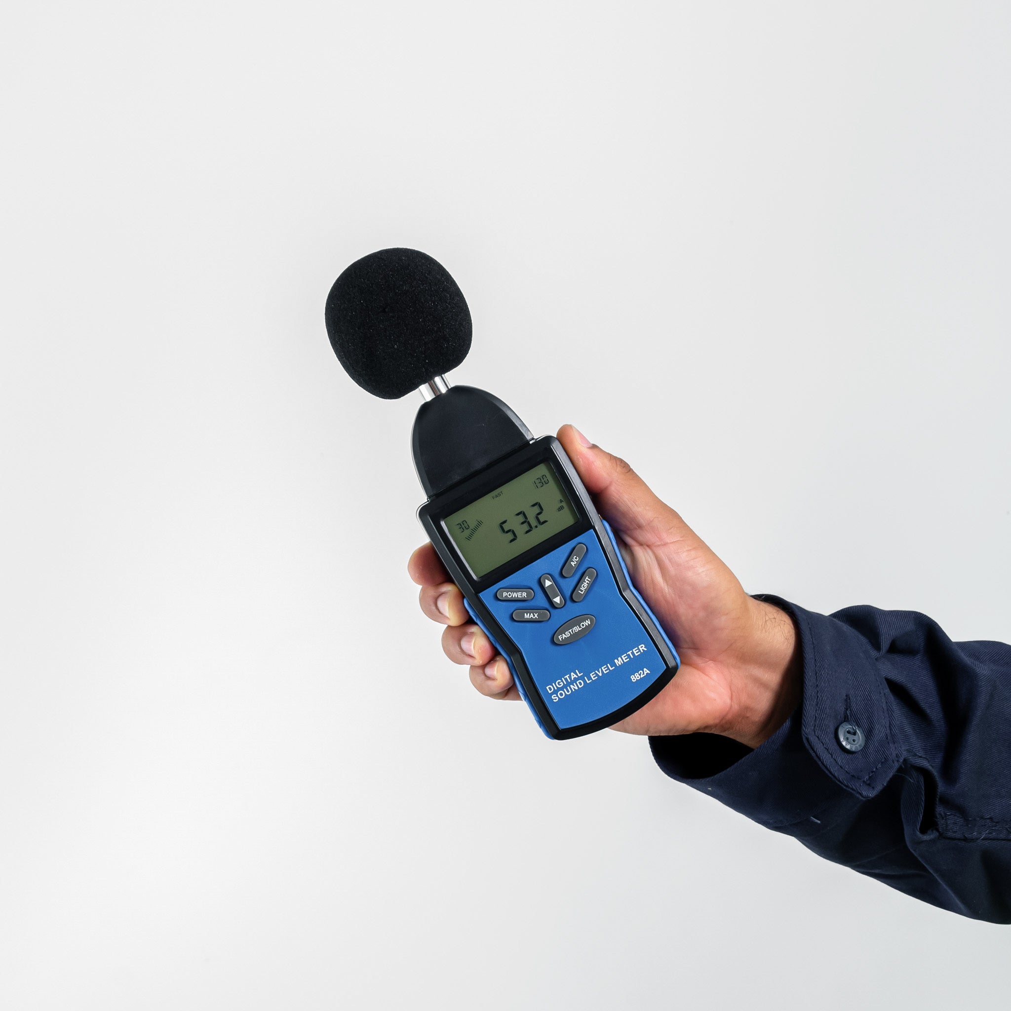 Decibelimetro de Medicion Puntual Trigger HP-882A