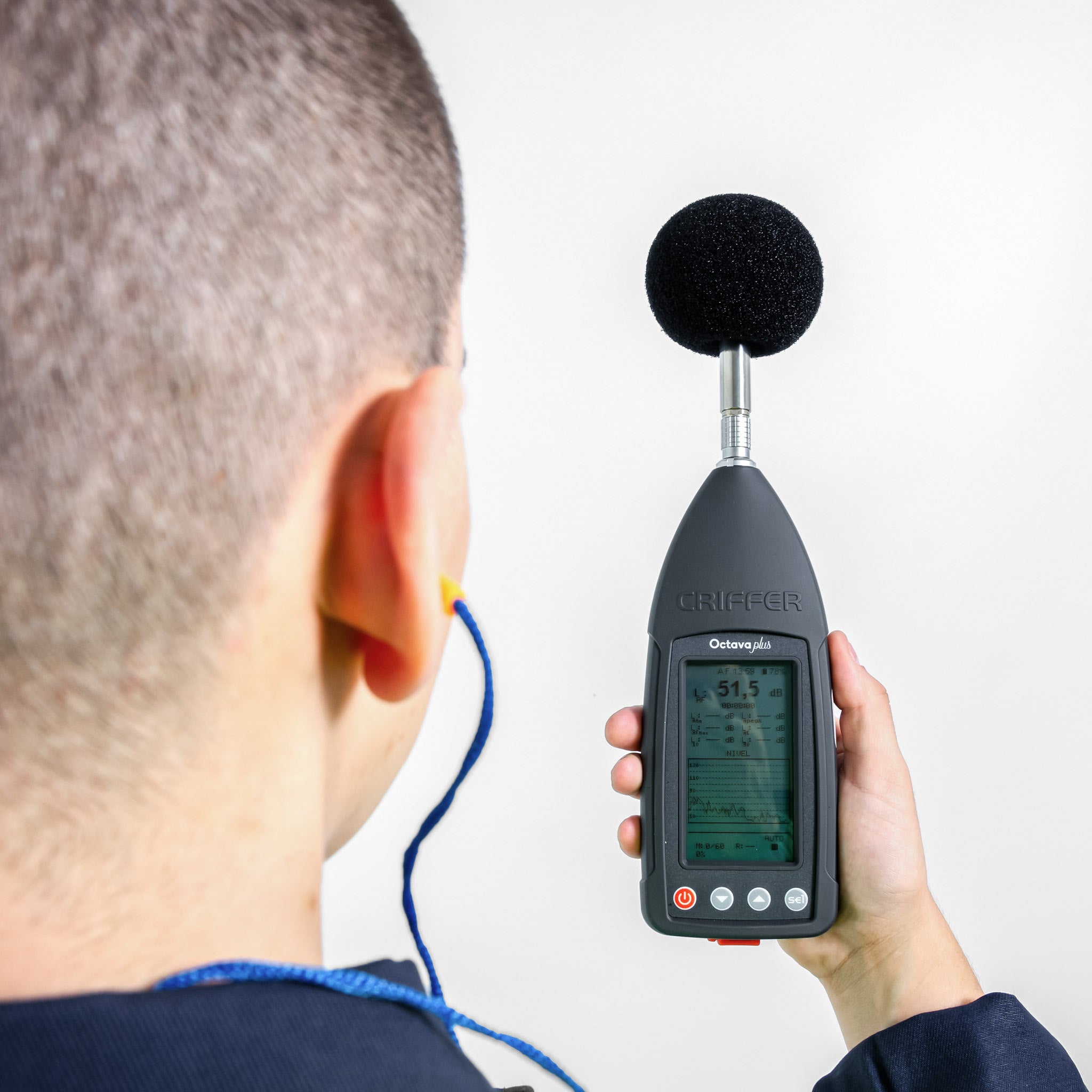 Analizador de banda de octavas Criffer OCTAVA PLUS