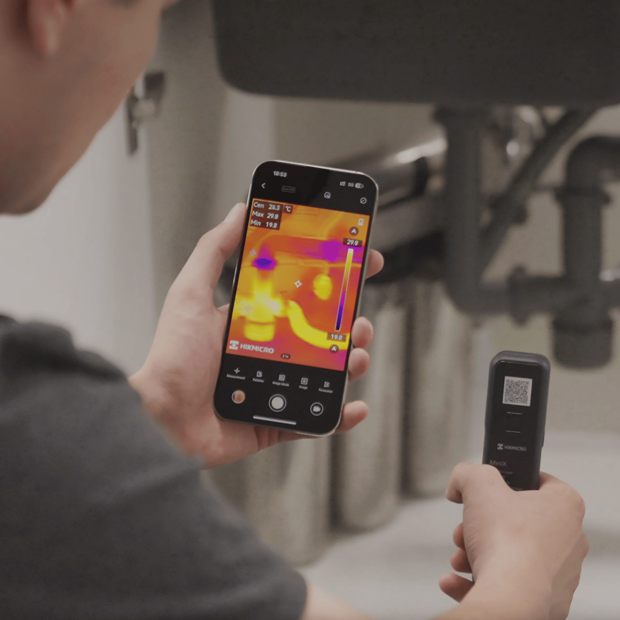 Camara termografica MINI X