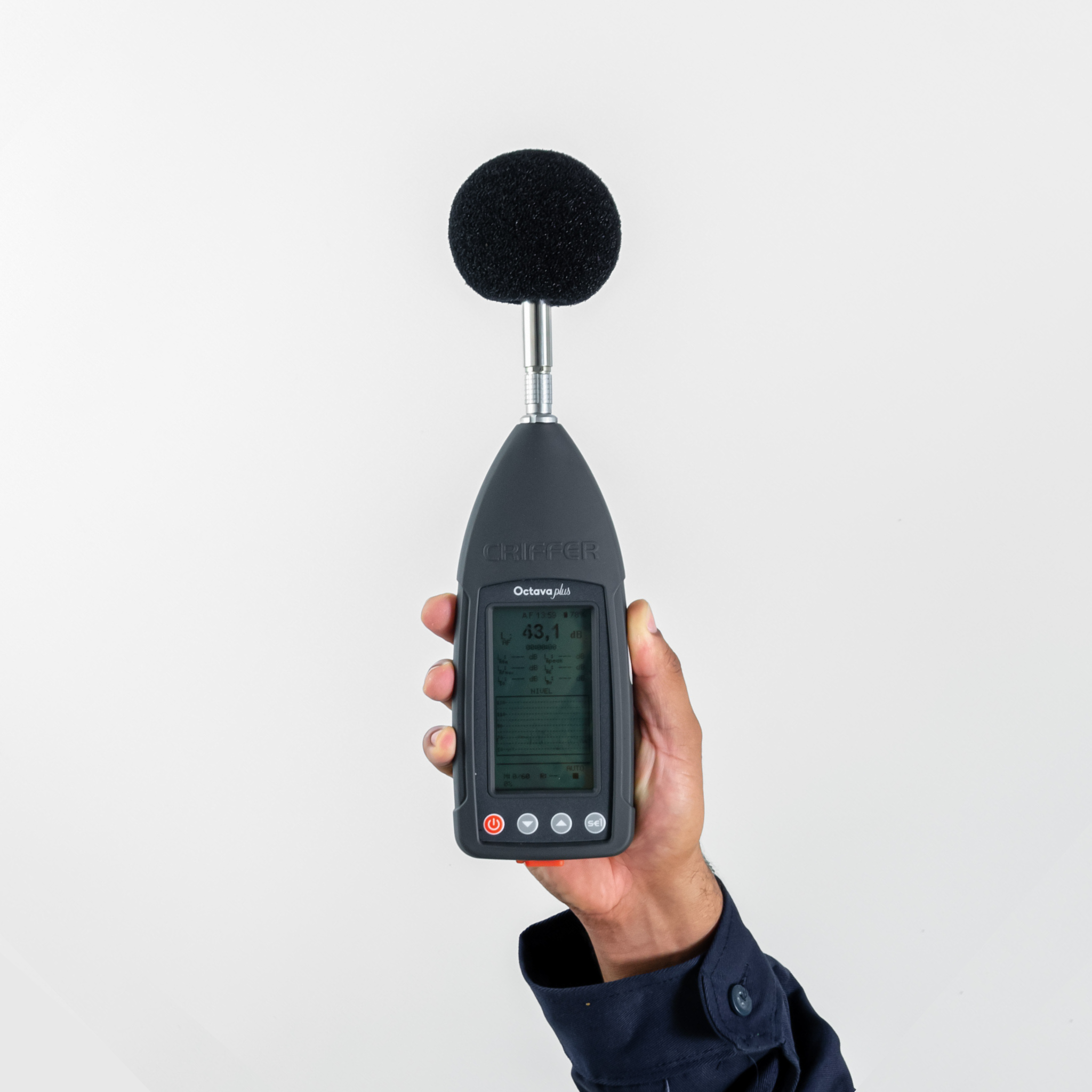 Analizador de banda de octavas Criffer OCTAVA PLUS