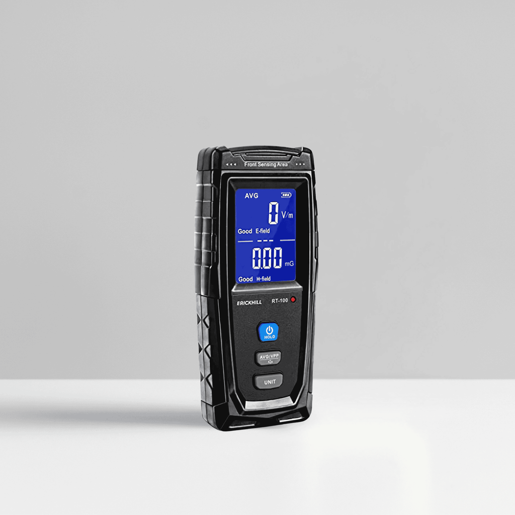 Medidor de Campos Electromagnéticos Erickhill RT-100
